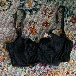 Victoria Secrets Black Lace Bralette